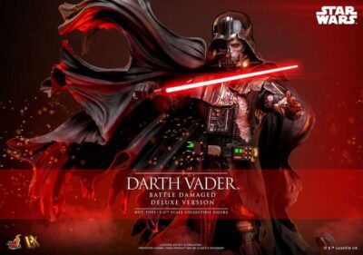 Figura Darth Vader Star Wars Battle Damaged Deluxe Escala 1/6 Hot Toys