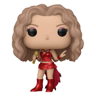 Figura Shakira POP! Rocks Vinyl Shakira (Super Bowl) (Metallic) 9 cm - Funko 393
