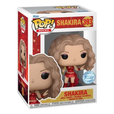 Figura Shakira POP! Rocks Vinyl Shakira (Super Bowl) (Metallic) 9 cm - Funko 393
