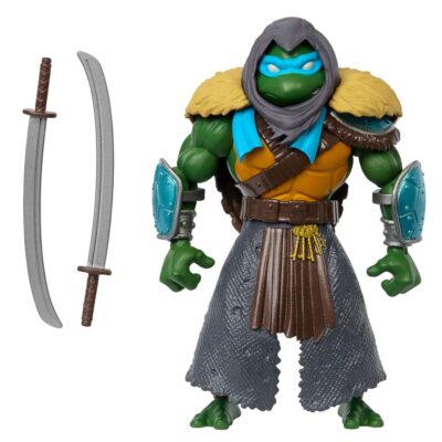 Figura Stealth Armor Leonardo MOTU x TMNT: Turtles of Grayskull 14 cm - Mattel