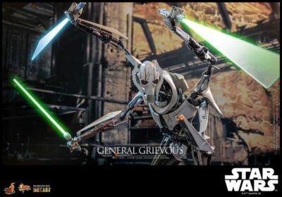 Figura General Grievous Star Wars Escala 1/6 Hot Toys