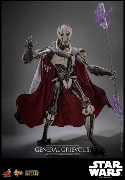 Figura General Grievous Star Wars Escala 1/6 Hot Toys