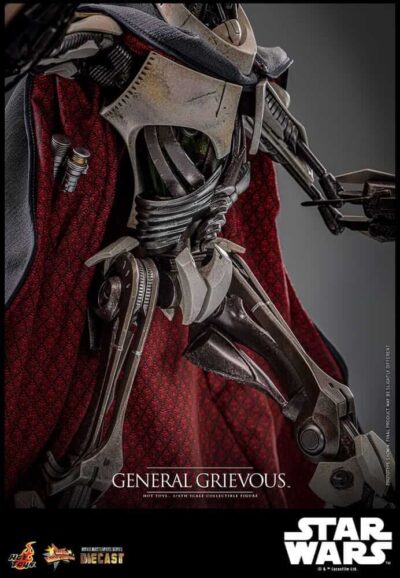 Figura General Grievous Star Wars Escala 1/6 Hot Toys