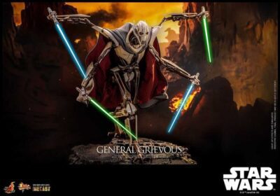Figura General Grievous Star Wars Escala 1/6 Hot Toys