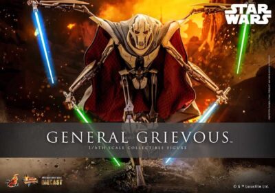 Figura General Grievous Star Wars Escala 1/6 Hot Toys