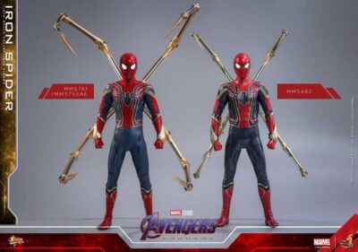 Figura Iron Spider Avengers Endgame Escala 1/6 Hot Toys