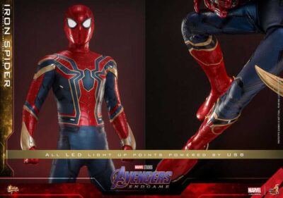 Figura Iron Spider Avengers Endgame Escala 1/6 Hot Toys