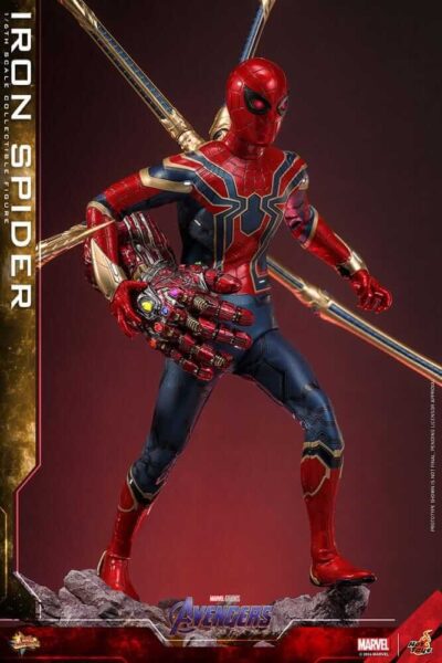 Figura Iron Spider Avengers Endgame Escala 1/6 Hot Toys