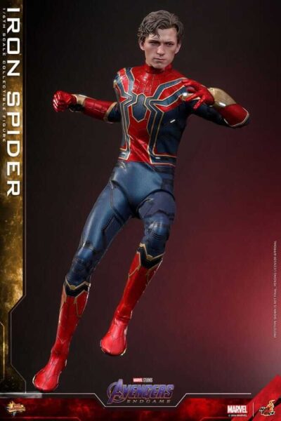 Figura Iron Spider Avengers Endgame Escala 1/6 Hot Toys