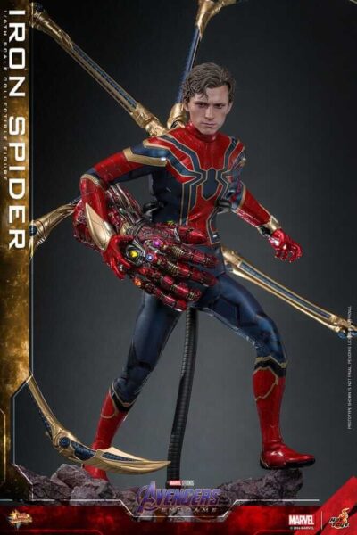 Figura Iron Spider Avengers Endgame Escala 1/6 Hot Toys