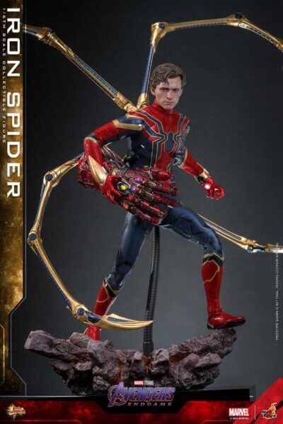 Figura Iron Spider Avengers Endgame Escala 1/6 Hot Toys