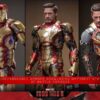 Figura Iron Man 3 Mark XLII 2.0 Deluxe Version Escala 1/6 Hot Toys