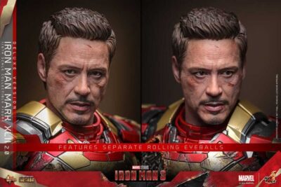 Figura Iron Man 3 Mark XLII 2.0 Deluxe Version Escala 1/6 Hot Toys