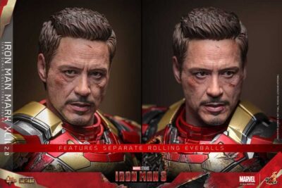 Figura Iron Man 3 Mark XLII 2.0 Escala 1/6 Hot Toys