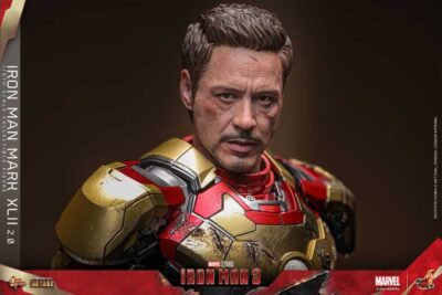 Figura Iron Man 3 Mark XLII 2.0 Escala 1/6 Hot Toys