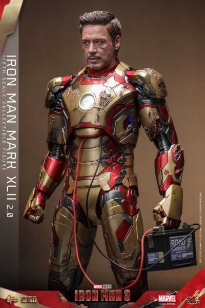Figura Iron Man 3 Mark XLII 2.0 Escala 1/6 Hot Toys
