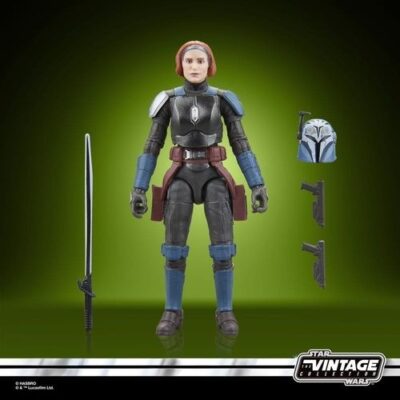 Figura Bo-Katan Kryze (Plazir-15) 9,5 cm Star Wars: The Mandalorian The Vintage Collection - Hasbro