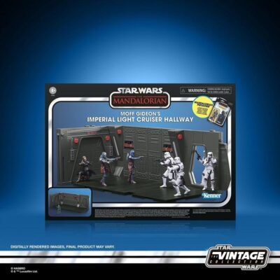 Set Moff Gideon’s Cruiser Hallway con Corsario Mandaloriano 9,5 cm Star Wars - Hasbro