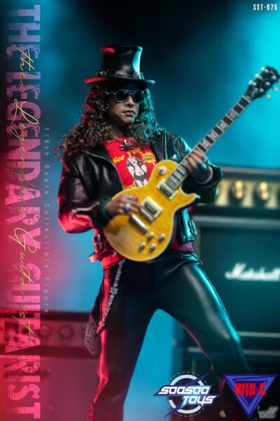 Figura Legendary Guitarrist Escala 1/6 Soosootoys x Win C. Slash