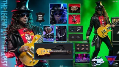 Figura Legendary Guitarrist Escala 1/6 Soosootoys x Win C. Slash