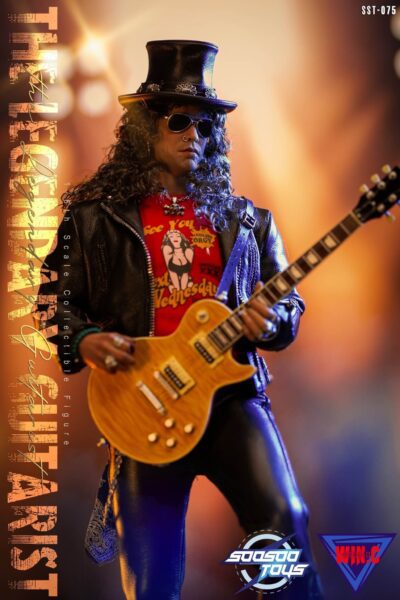 Figura Legendary Guitarrist Escala 1/6 Soosootoys x Win C. Slash