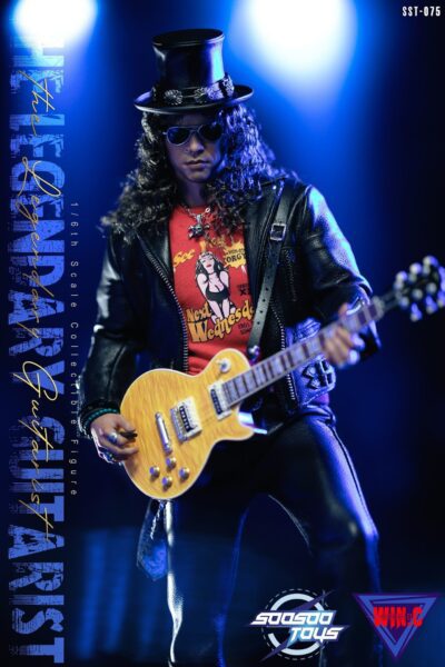 Figura Legendary Guitarrist Escala 1/6 Soosootoys x Win C. Slash