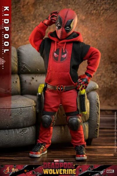 Figura Kidpool Deadpool Wolverine Hot Toys