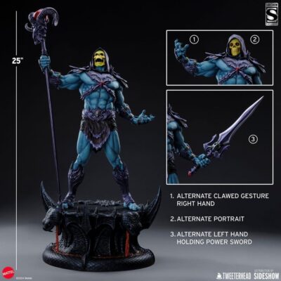 Estatua Skeletor (Classic Edition) Masters of the Universe Legends Maquette Escala 1/5 - 63 cm