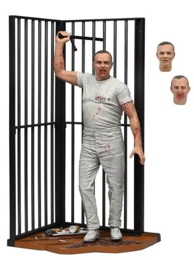 Figura Dr. Hannibal Lecter (Prison Escape) El Silencio De Los Corderos 18 cm NECA
