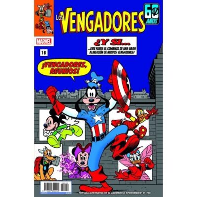 El Asombroso Spiderman (Portada Alternativa Disney - Whati if? Los Vengadores) 31 / 240