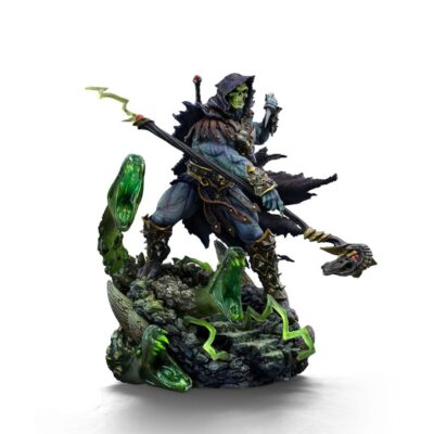 Estatua Deluxe Art Scale 1/10 Skeletor Unleashed Masters of the Universe Iron Studios 23 cm