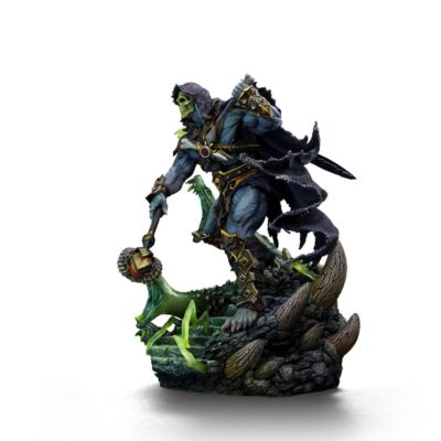 Estatua Deluxe Art Scale 1/10 Skeletor Unleashed Masters of the Universe Iron Studios 23 cm