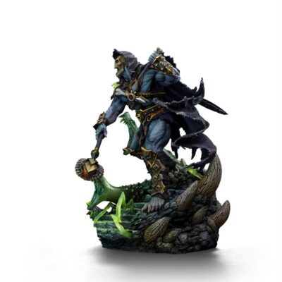 Estatua Deluxe Art Scale 1/10 Skeletor Unleashed Masters of the Universe Iron Studios 23 cm