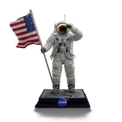 Estatua Art Scale 1/10 Apollo 11 Astronauta NASA Iron Studios 23 cm