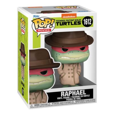 Figura Raphael Con Abrigo y Sombrero Tortugas Ninja POP Funko 1612