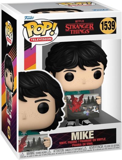 Figura Mike con Pintura de Will Stranger Things POP Funko 1539