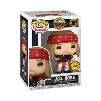 Figura Axl Rose 1992 'Limited Chase Edition' Guns N' Roses Rocks POP Funko 397