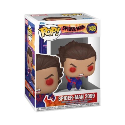 Figura Spider-Man 2099 'BobbleHead' Spider-Man Across the Spider-Verse Marvel POP Funko 1409