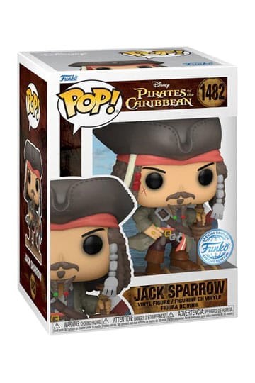 Figura Jack Sparrow (Piratas del Caribe) POP Funko 1482