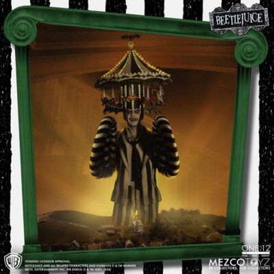 Figura Beetlejuice Bitelchús Edición Deluxe Mezco Toyz 1/12