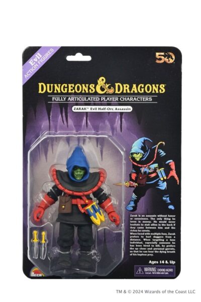 Figura Zarak (50º Aniversario) Dungeons & Dragons NECA 1/12