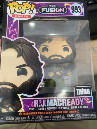 Figura R.J. MacReady The Thing Funko Fusion Games POP Funko 993 - CAJA DAÑADA