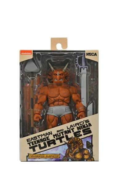 Figura Triceraton Gladiator (Mirage Comics) Tortugas Ninja NECA