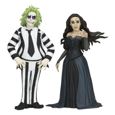 Pack 2 Figuras Figura Beetlejuice & Delores Toony Terrors Bitelchús NECA