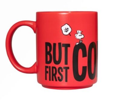 Taza Snoopy Pero Primero Café