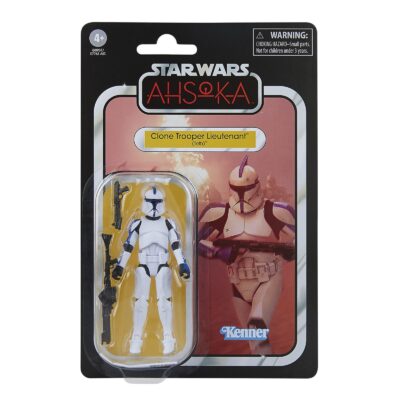 Figura Clone Trooper Lieutenant (Teth) Star Wars: Ahsoka The Vintage Collection Hasbro 9,5 cm