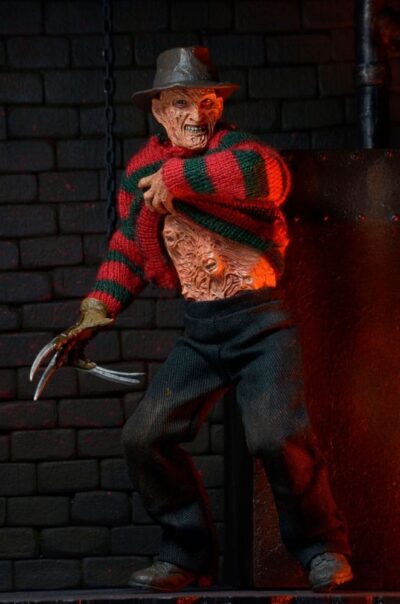 Figura Freddy Krueger Pesadilla en Elm Street 3 Con Ropa Neca