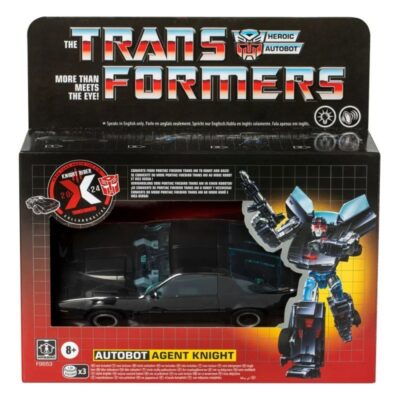 Figura Autobot Agent Knight figura El Coche Fantástico x Transformers Collaborative Hasbro