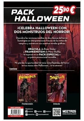 Pack Halloween Dracula & Frankenstein