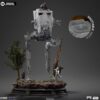 Estatua AT-ST y Chewbacca Star Wars Demi Art Scale 1/20 Iron Studios